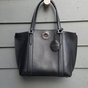 Gorgeous!  Cole Haan Grand Series Black Leather Handbag with Key Lock